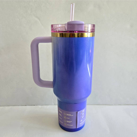 Stanley Wicked Glinda For Good 40oz Stainless Steel Flowstate Quencher Tumbler - Picture 3 of 7